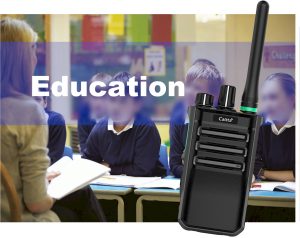 Two way radio communications within the Education Sector